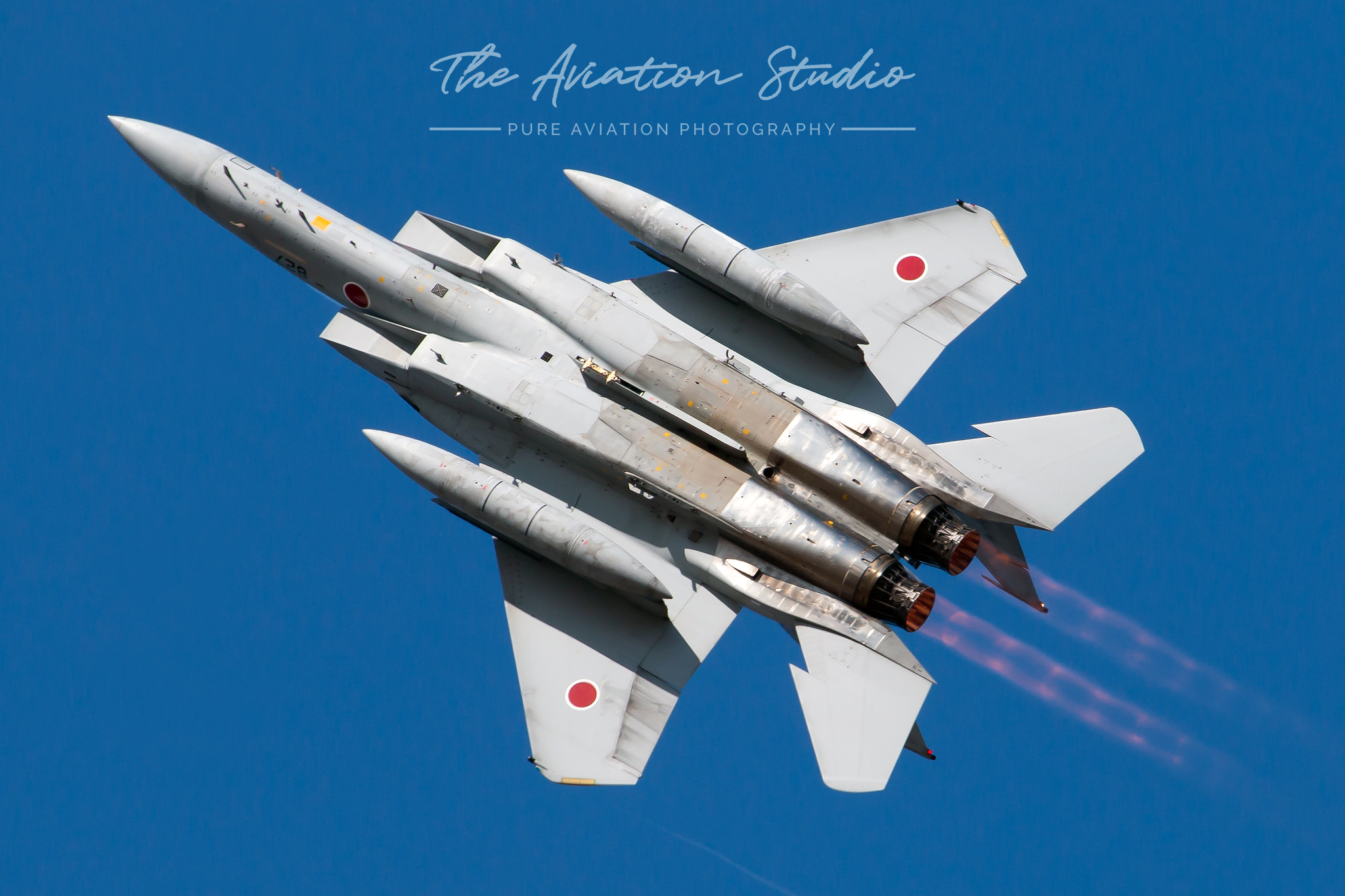 F-15J afterburners Hyakuri Air Festival