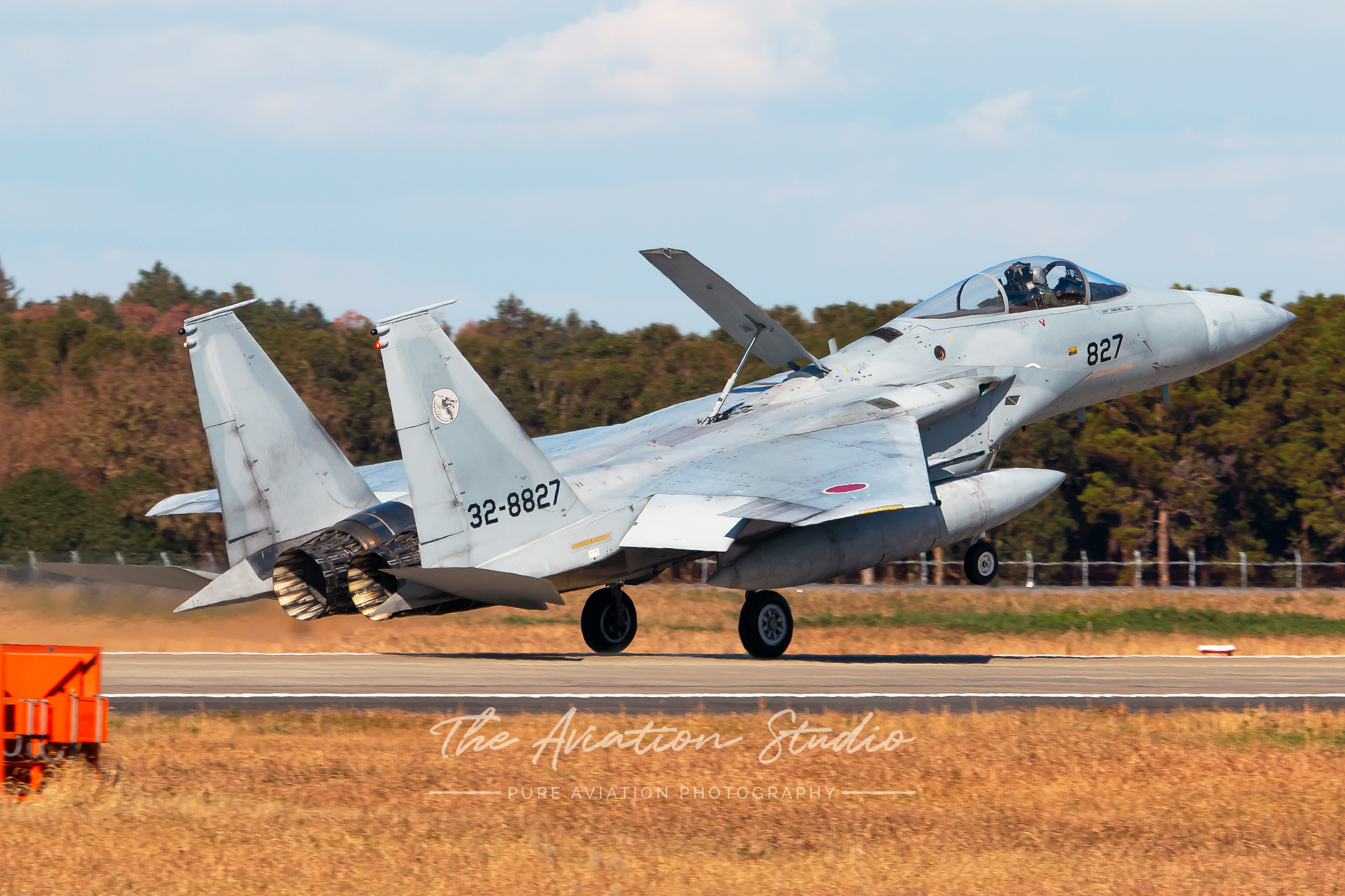F-15J landing Hyakuri Air Festival