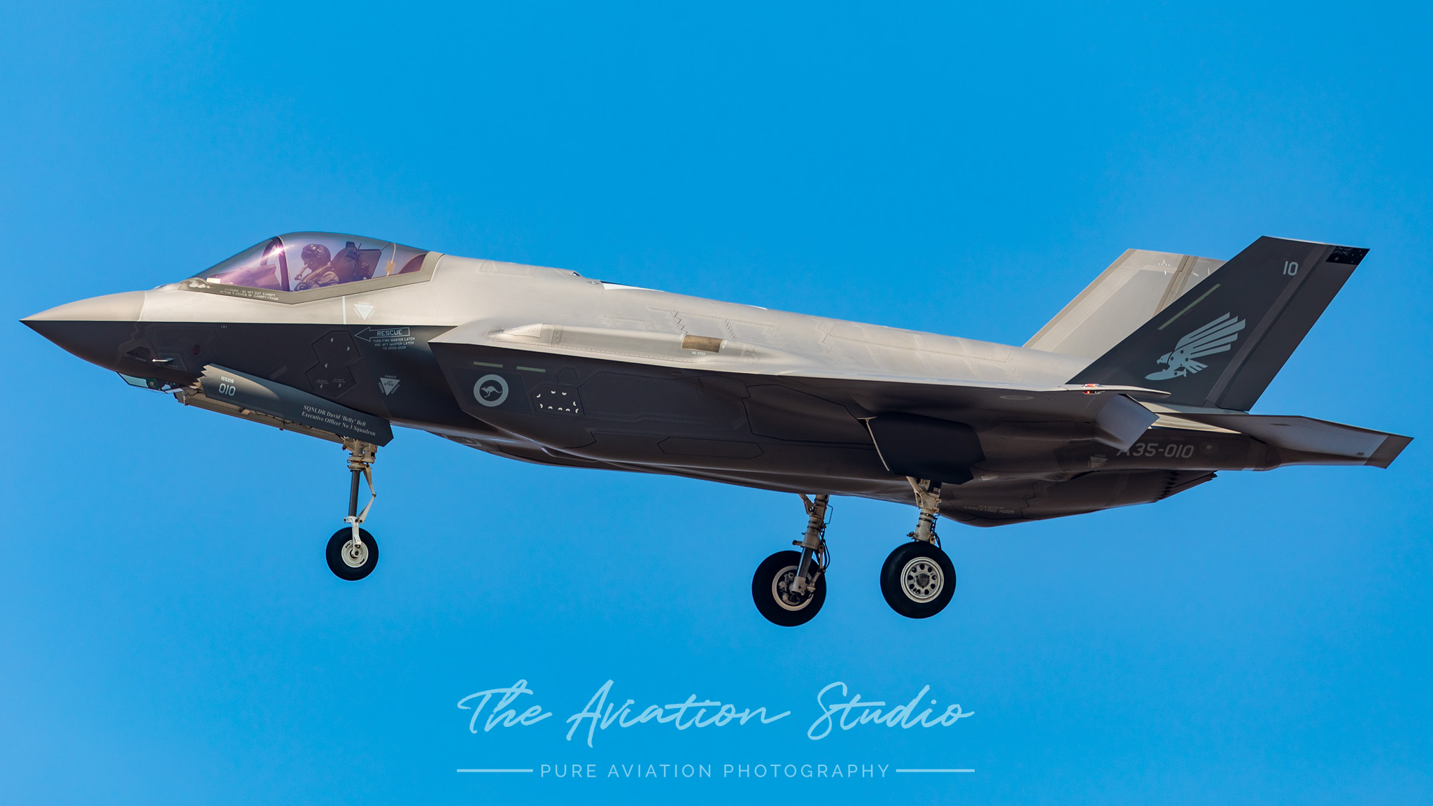 Royal Australian Air Force F-35A A35-010 from No. 3 Squadron