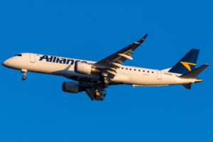 Alliance Airlines Receives First Embraer 190