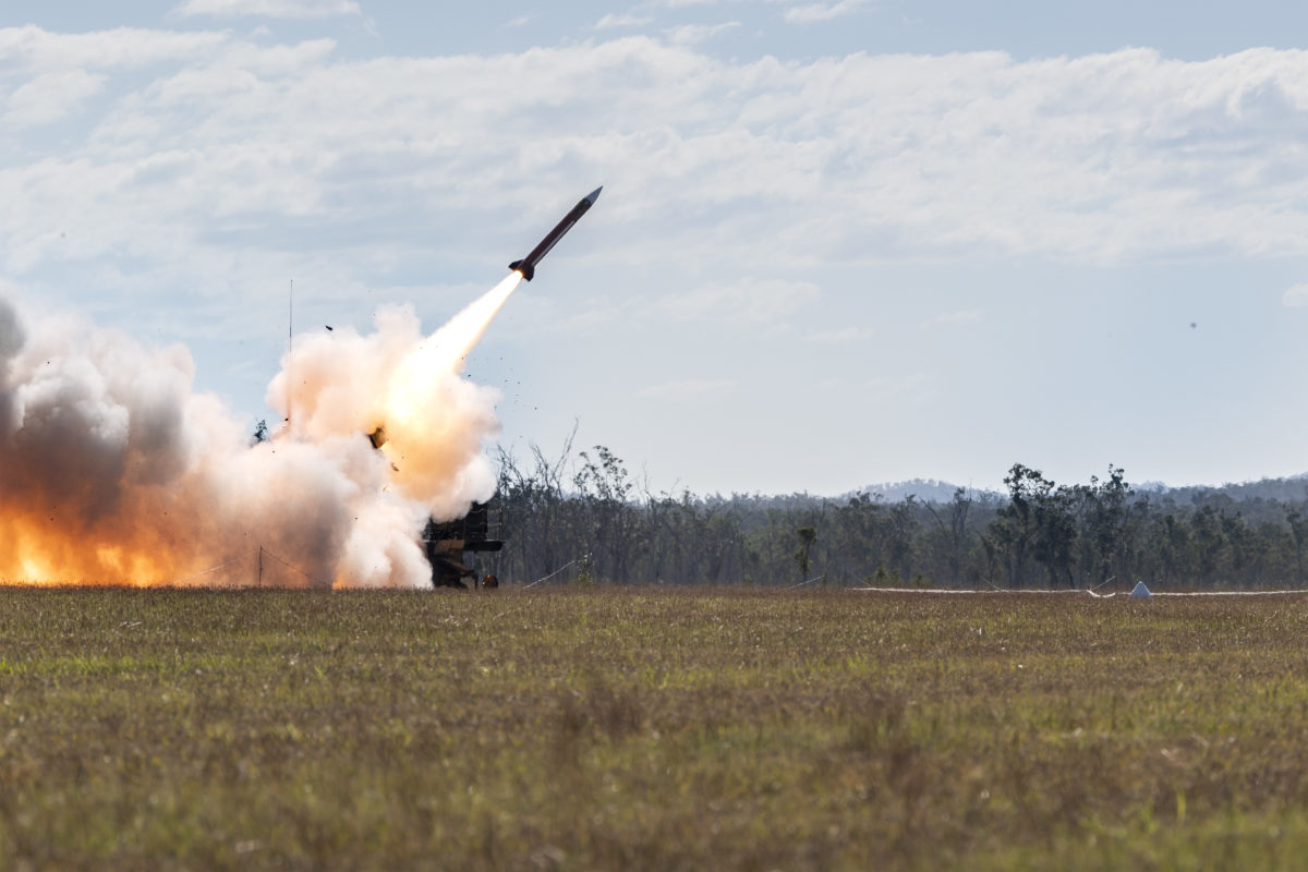 US Patriot SAM Fires For The First Time In Australia - The Aviation Studio